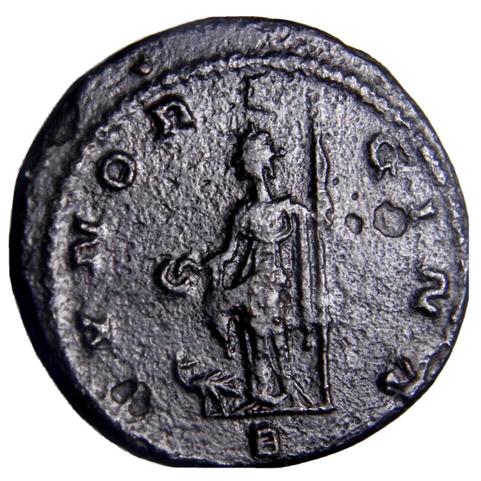 Claudius II Gothicus. A.D. 268-270. AE Antoninianus Juno Reverse Roman Coin COA